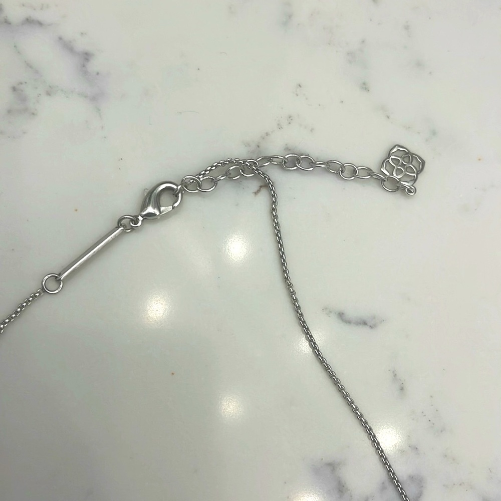 Kendra Scott Shelton Y silver necklace - Picture 4 of 5